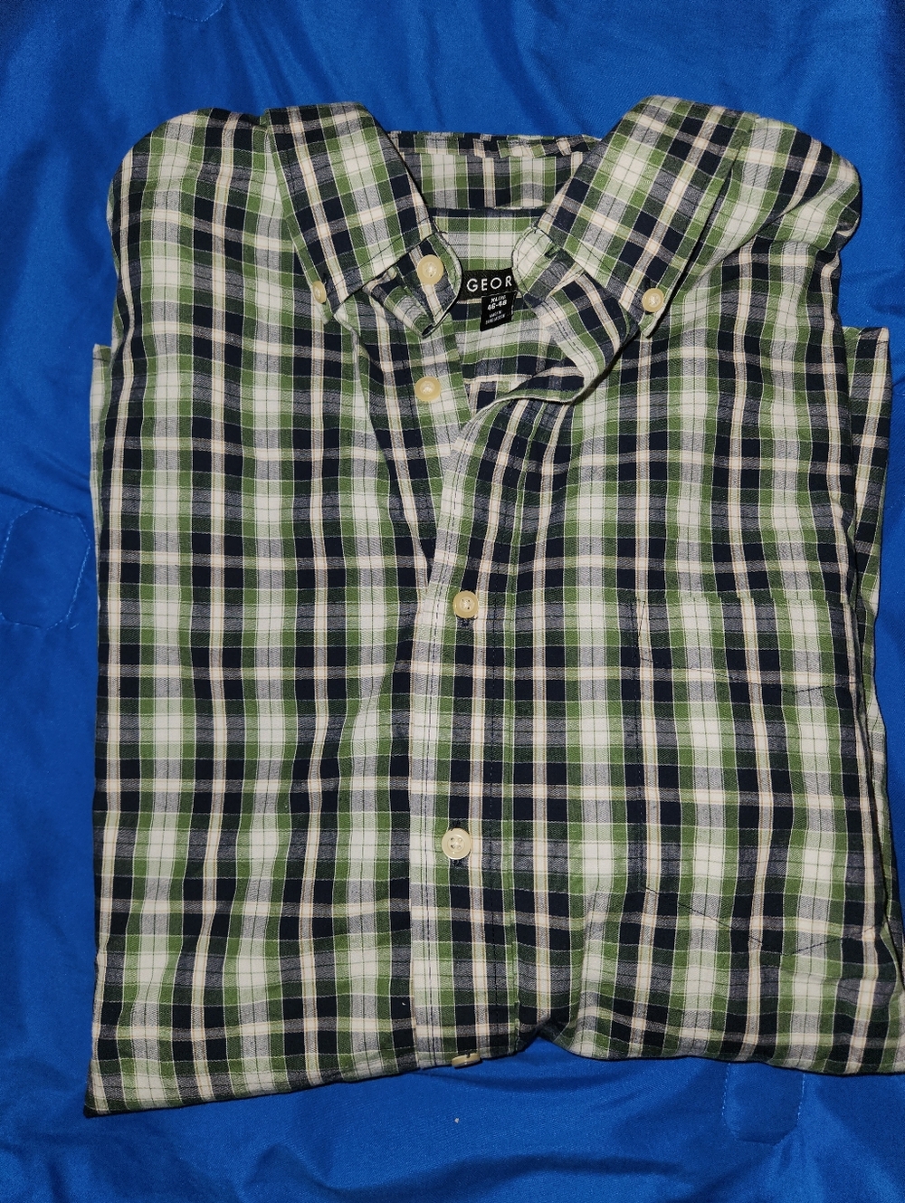 Mens Dress Shirts BUNDLE of 3 XL Vanhausen, George And Grand Slam Performance - Picture 7 of 12